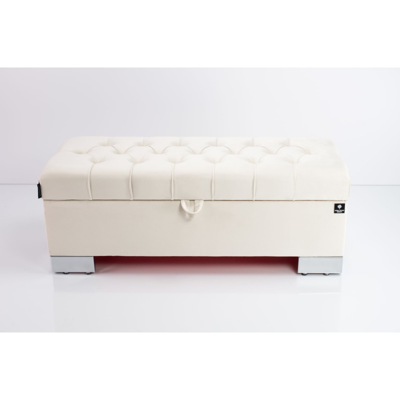 Tufted Storage Bench